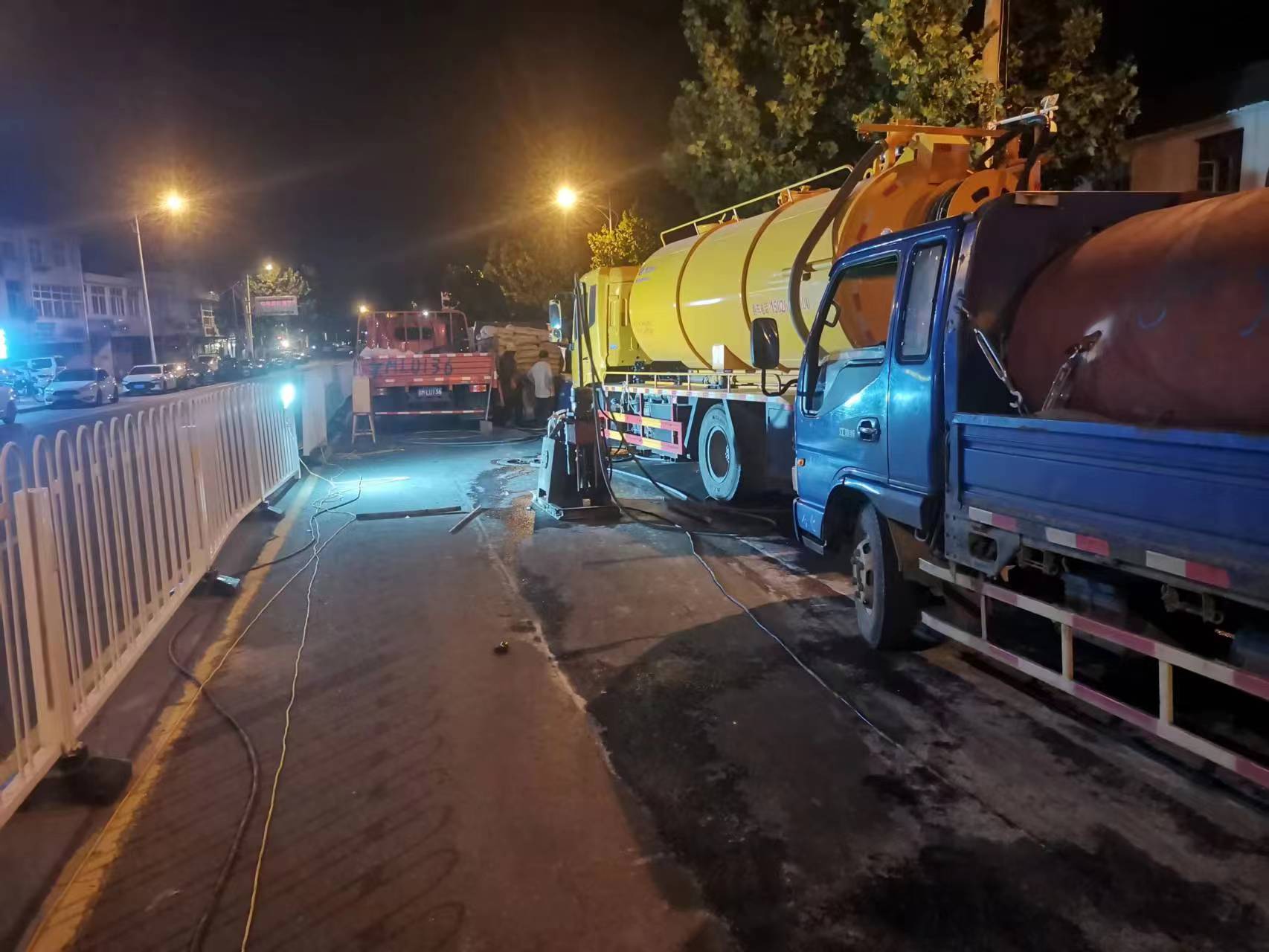 兰陵路面压密注浆